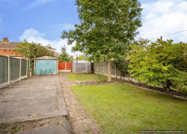 Garden at Back