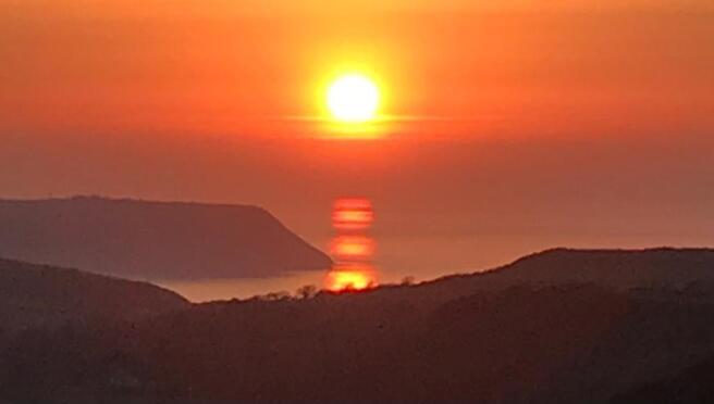 Sunset at Spring time