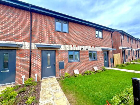 2-bed terraced on Barrosa Way, Whitehouse, MK8, £82,500
