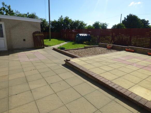 Rear Patio