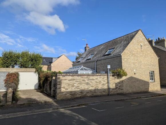 Garage and rear o...