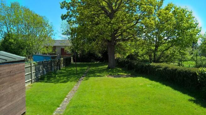Rear garden