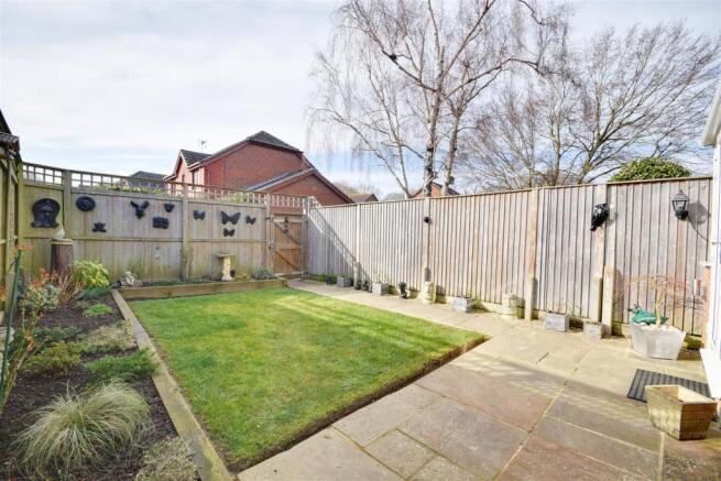 Rear garden