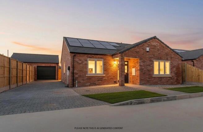 3-bed bungalow on Plot 4, The Poppy, Torbay Park, Scartho, Grimsby, DN33 3FT, £299,500