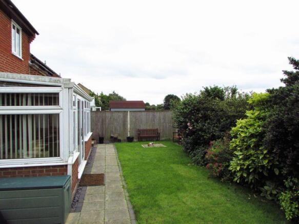 Rear garden