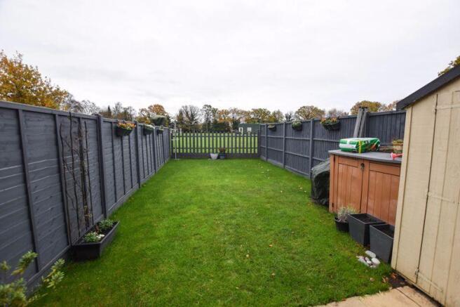 Rear garden