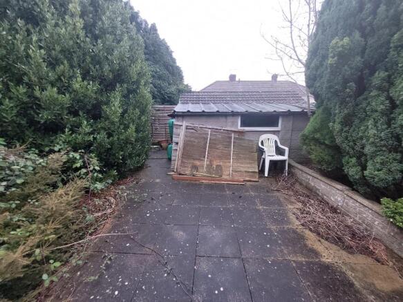Rear garden