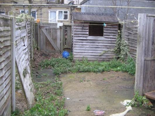 Rear garden