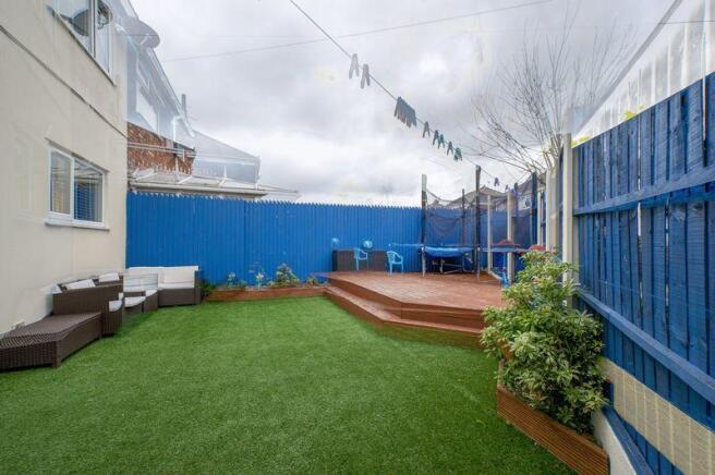 Rear garden
