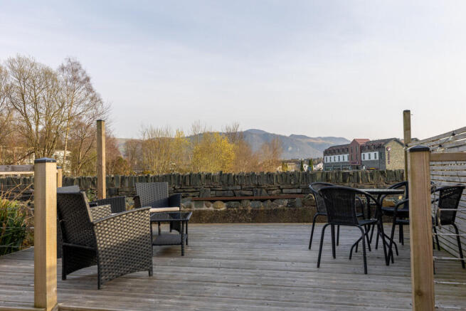 Rear Decking Area