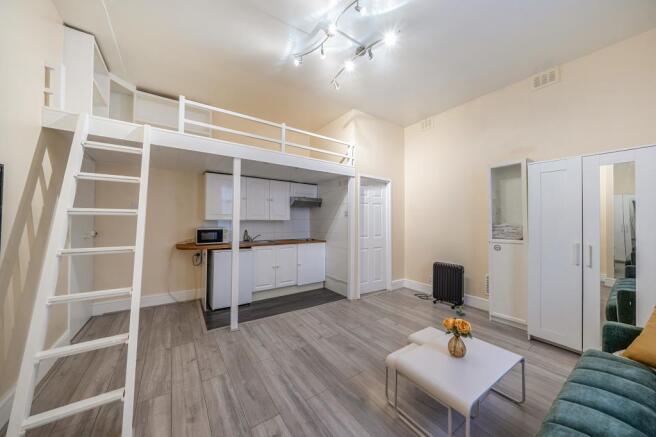 Reception Room/Kitchen/Mezzanine Sleeping Area