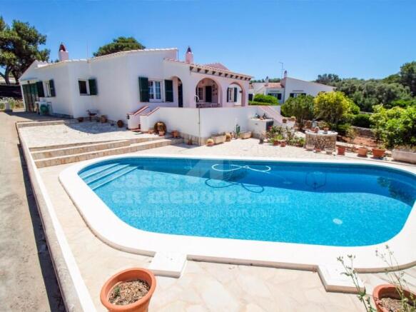 Villa with pool in Binibeca Nou