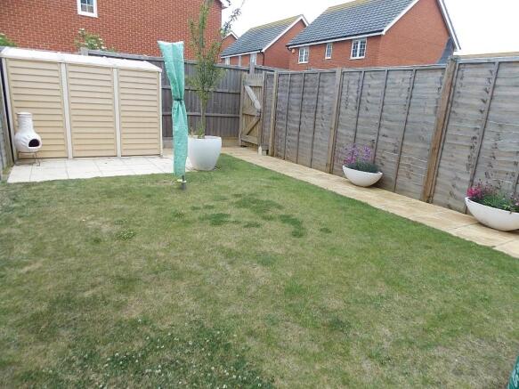 Rear garden