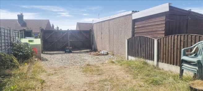 Rear garden
