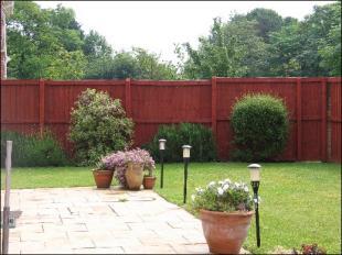 Rear patio