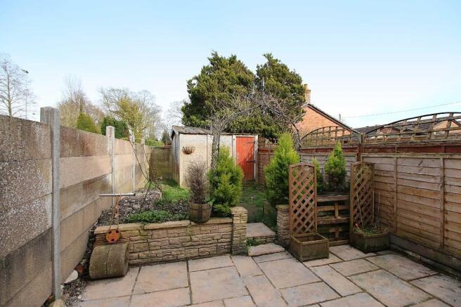 Rear garden