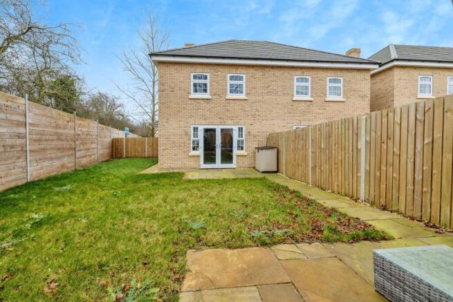 Rear garden