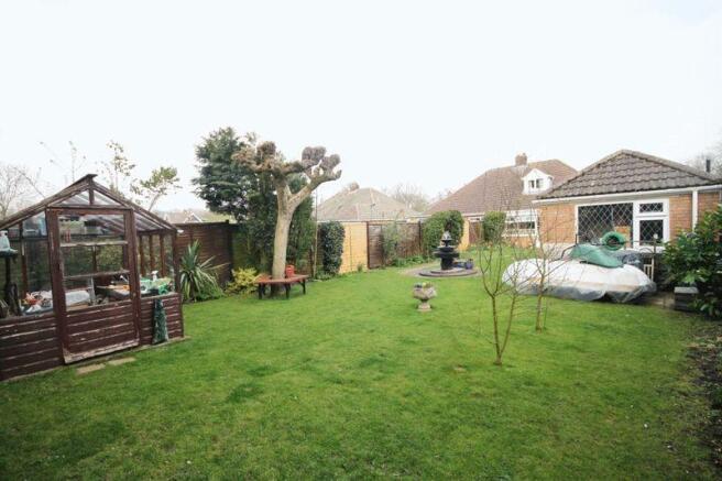 Top end of garden