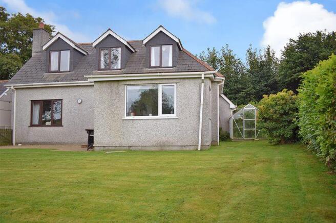 Back of property