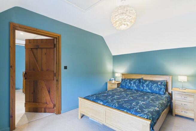The principal bedroom a sanctuary to retreat to at