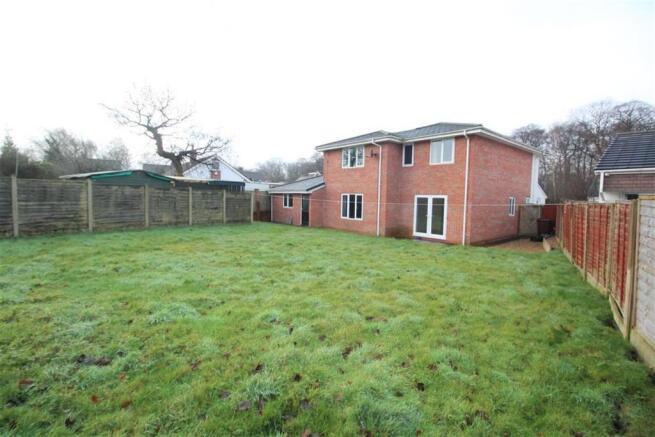 Garden rear view