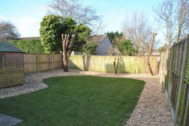 Rear garden