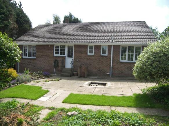 Rear of Property