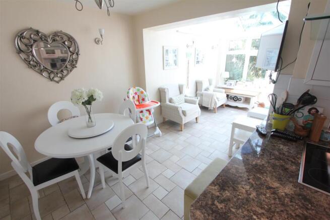 Dining kitchen to rear