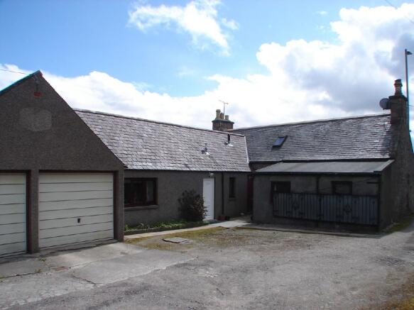 rear of house