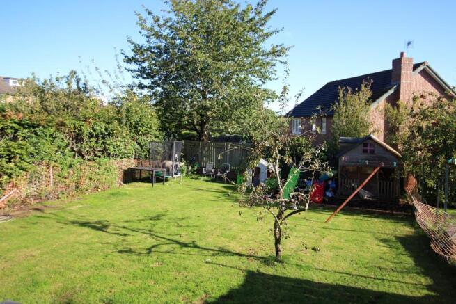 Rear garden