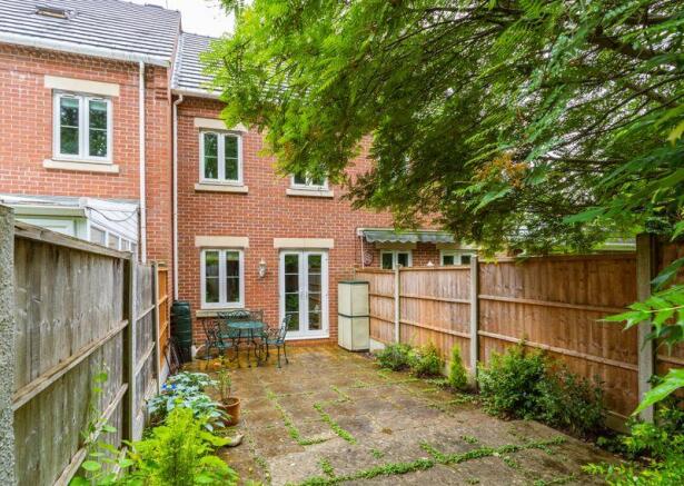 Back of property 