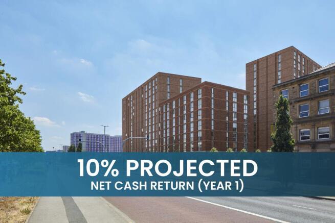 1-bed flat on 10% NET Cash Return (Year 1) | Regency Works, Leeds – Riverside 1 Bed, Fully Managed, £250,000