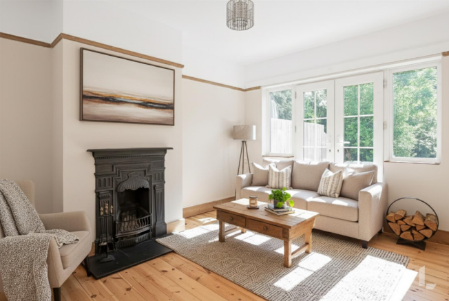 Staged Reception Room