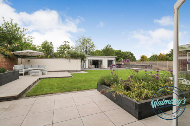 Rear gardens