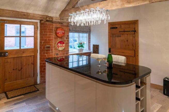 Utility and entertaining space