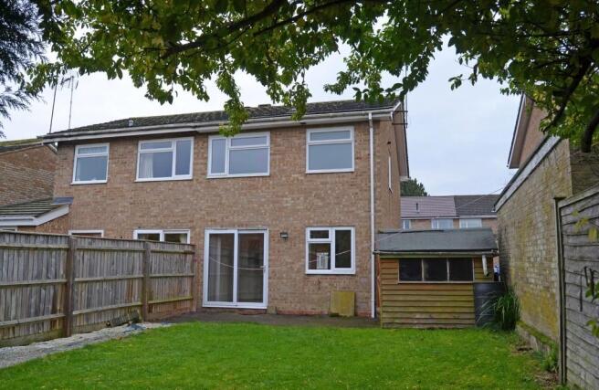 Rear of Property