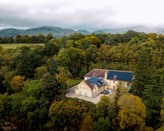 Forrester drone shot