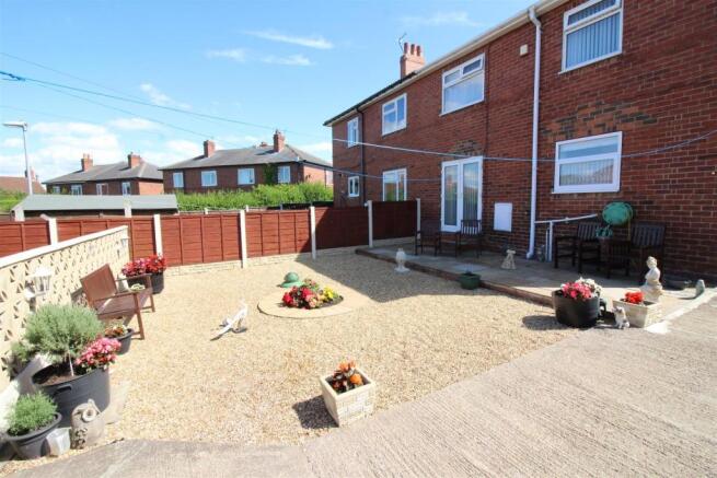 Rear garden