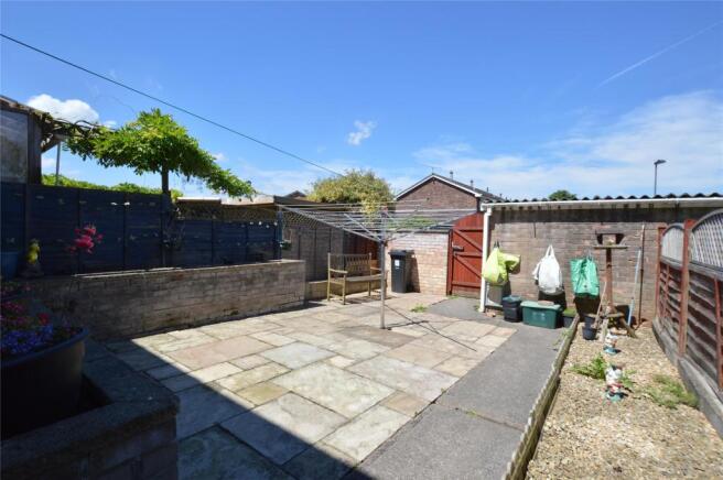 Rear garden
