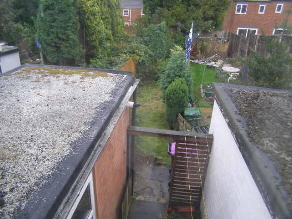 Rear yard and garden