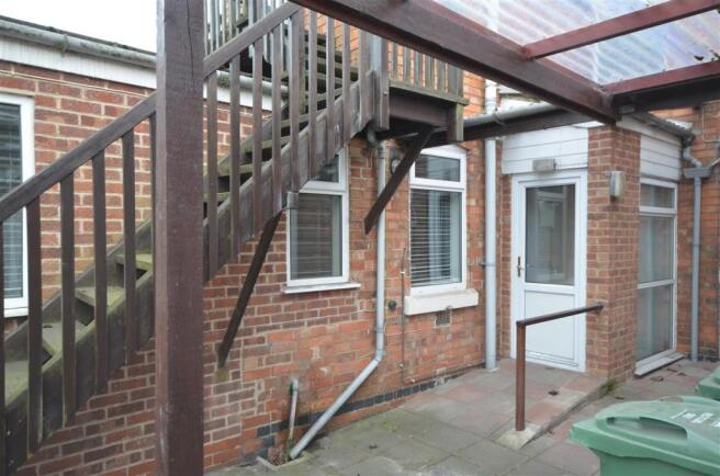 Rear porch