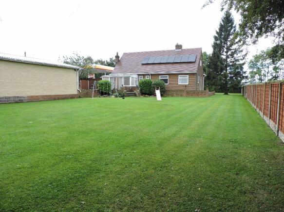 Rear garden