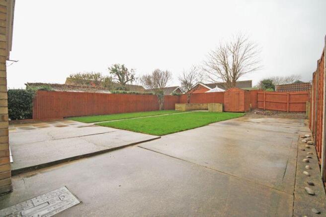 Rear garden