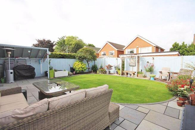 Rear garden