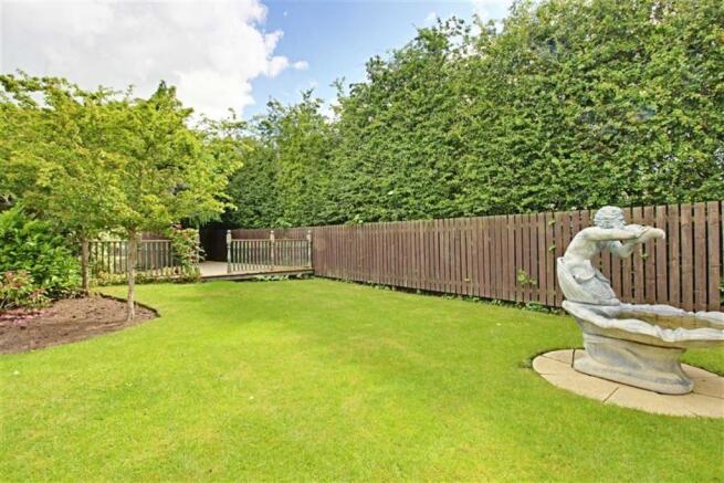 Rear garden