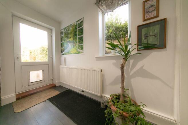 Rear porch