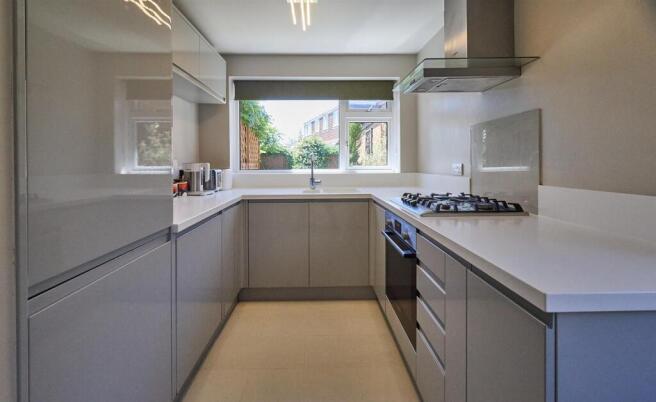 Refitted kitchen to rear