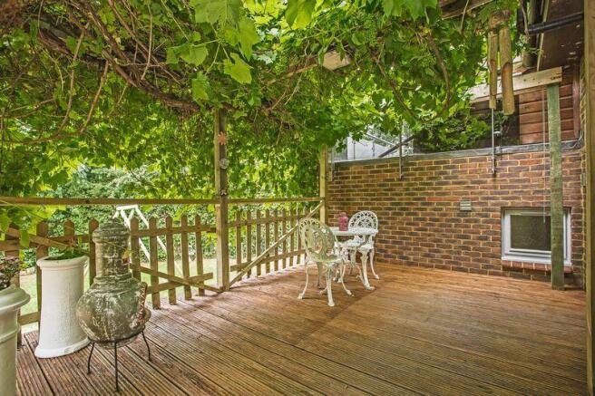 Decked area