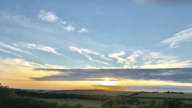 sunset view