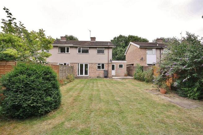Rear of Property